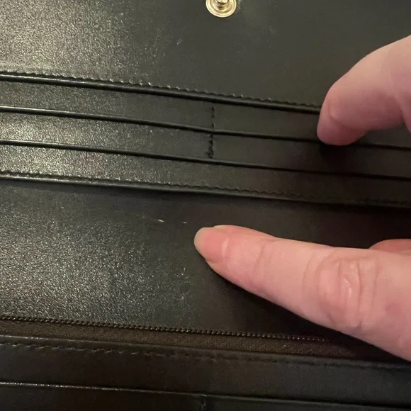 Burberry Beige and Black/brown Plaid Wallet - Picture 11 of 12